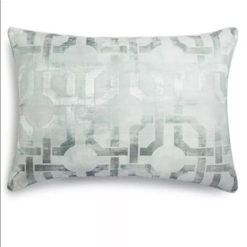 $150 Value Hotel Collection Fresco Sage King Sham. 20" x 36"